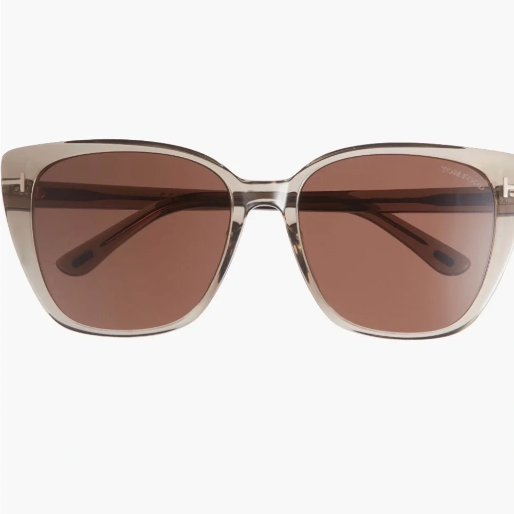 Tom Ford Women's Black and Brown Sunglasses
